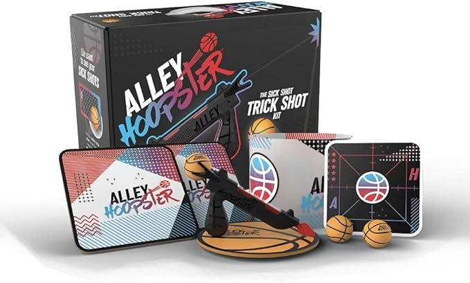 Alley Hoopster Trick Shot Challenge Game, Fun at Home Game & Gifts for Tweenage and Teenage Boys ... | Amazon (US)