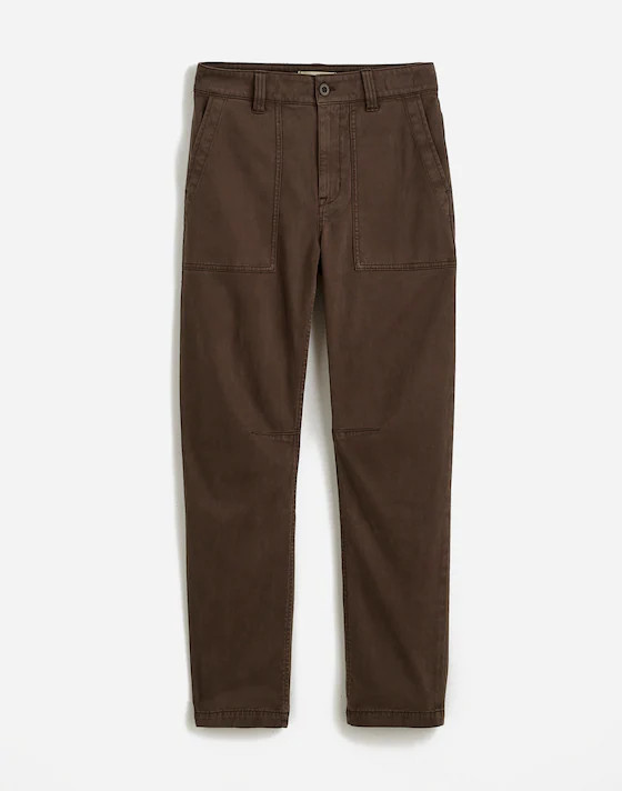 Darted Barrel-Leg Pants | Madewell