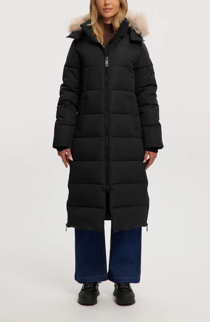 Noize Winter Long Parka with Faux Fur Trim | Nordstromrack | Nordstrom Rack