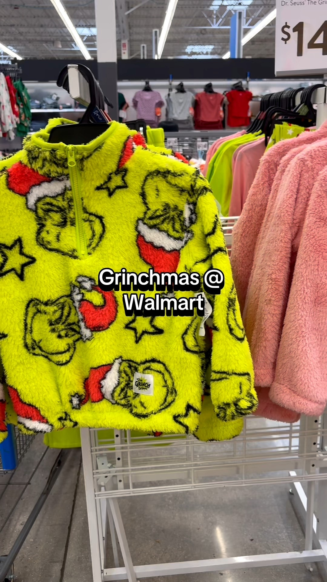 Grinchmas @ Walmart! Ummm hello?! These are so cute! Girls fleece grinch sweatshirt #walmart #grinch #grinchmas #shopping #walmartfinds #girlsoutfit 

#LTKSaleAlert #LTKHoliday #LTKKids
