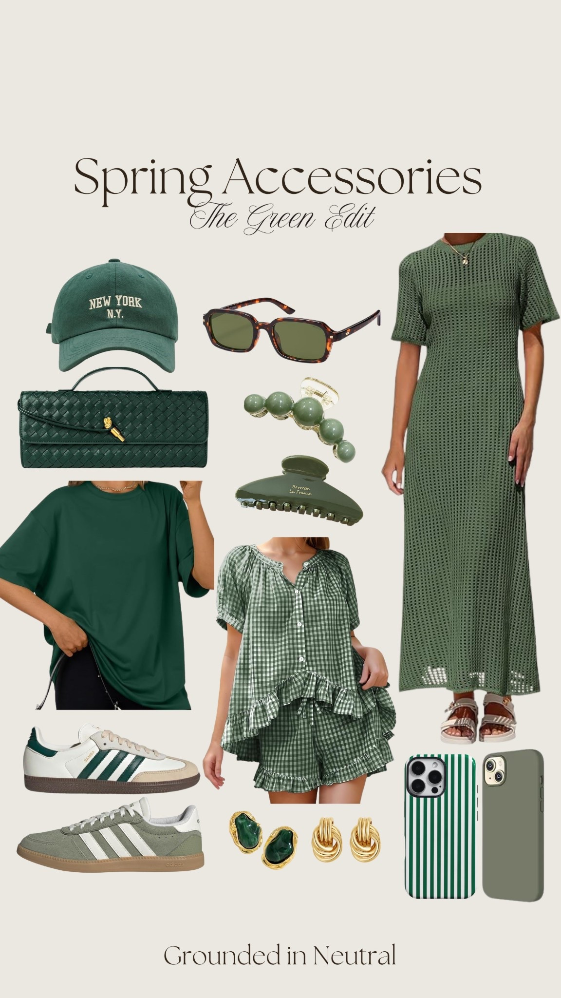 Spring Accessories: The Green Edit for March ✨🍀

#LTKootd #LTKSeasonal #LTKgrwm