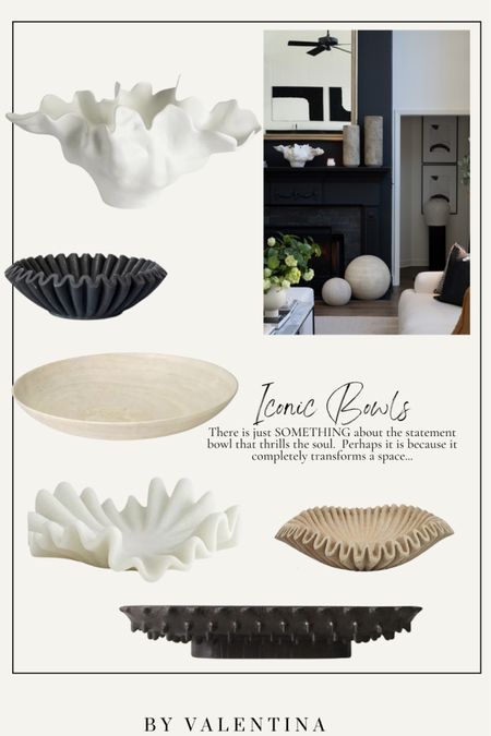These iconic bowls make a statement and thrill the soul!

#LTKSeasonal #LTKhome #LTKstyletip