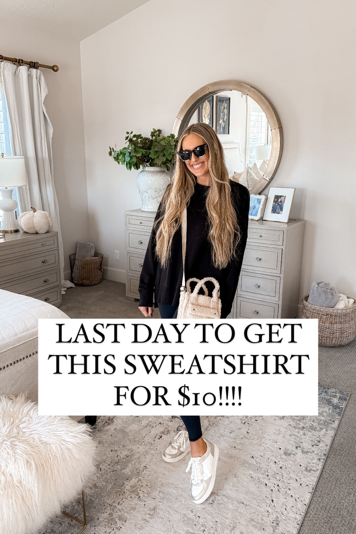 Last day to grab this super cozy sweatshirt at an amazing price! Trust me, you don’t want to miss out on this must-have wardrobe staple. Hurry, today’s your last chance to snag it before the deal is gone!

This is true to size, I'm wearing an XL with leggings and L with jean because I like oversized!

You do NOT need to spend a lot of money to look and feel INCREDIBLE! I’m here to help the budget conscious get the luxury lifestyle.

Fall Fashion / Fall Outfit / Walmart Fashion / Affordable / Budget / Women's Casual Outfit / Closet Staple / Classic Style / Date Night / Elevated Style / Dress Up or Down / Denim / Jeans / Straight Jeans /  Sweatshirt /  Better than Basic / Comfortable

#LTKSaleAlert #LTKFindsUnder50 #LTKStyleTip