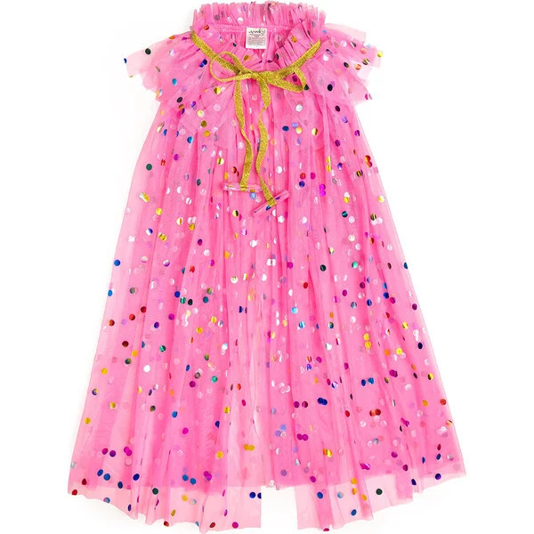 Raspberry Confetti Cape, Pink - Sweet Wink Pretend Play, Play Tents & Vanities | Maisonette | Maisonette