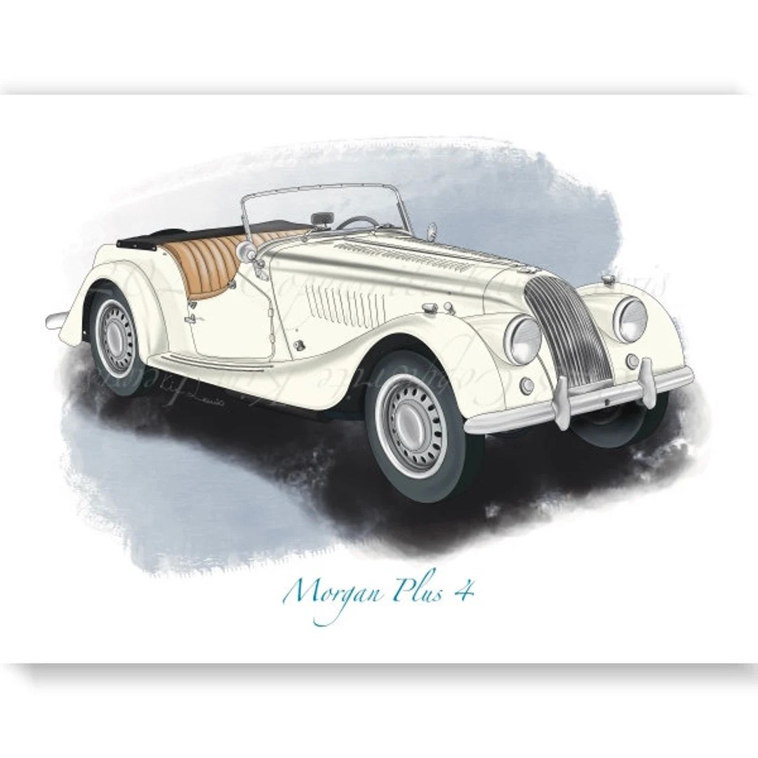 Morgan Plus 4 | Etsy (US)