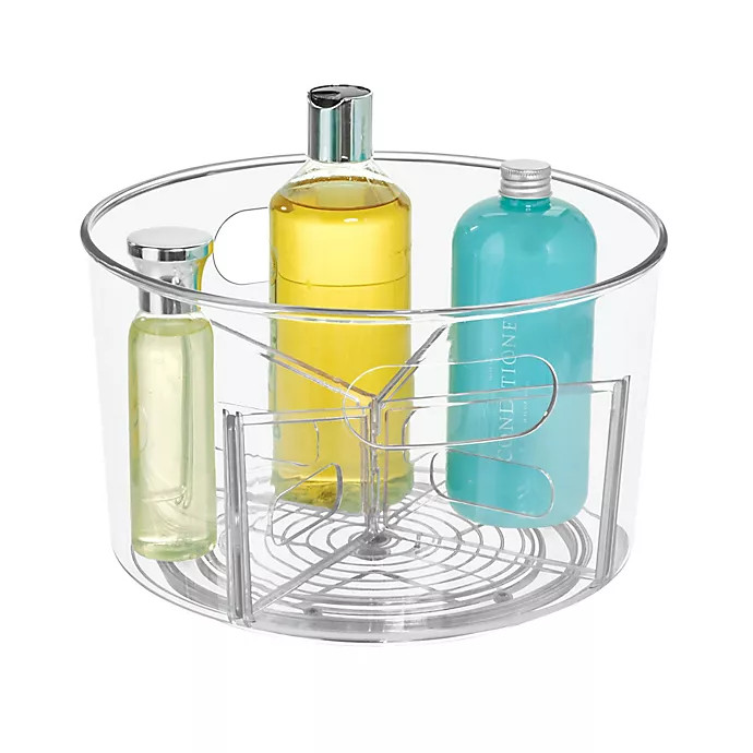 iDesign™ Clear Undersink Customizable Spinner Caddy | Bed Bath & Beyond Canada