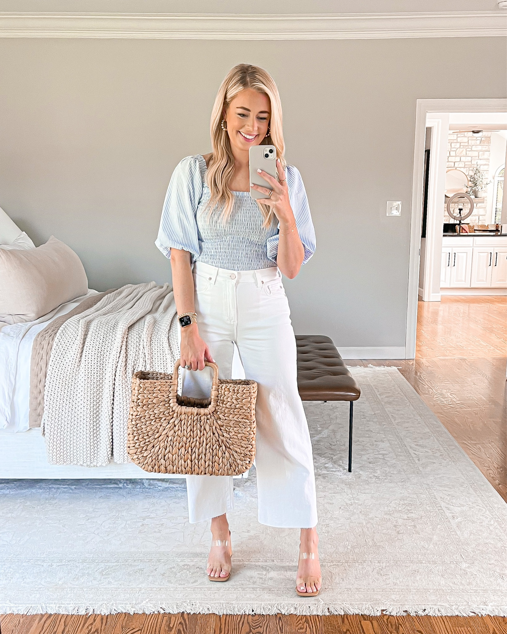 Loving this Revolve top for spring! Will also be cute paired with jean shorts for summer! Wearing a small in top & 27 in jeans. 


#LTKFind #LTKunder100 #LTKSeasonal