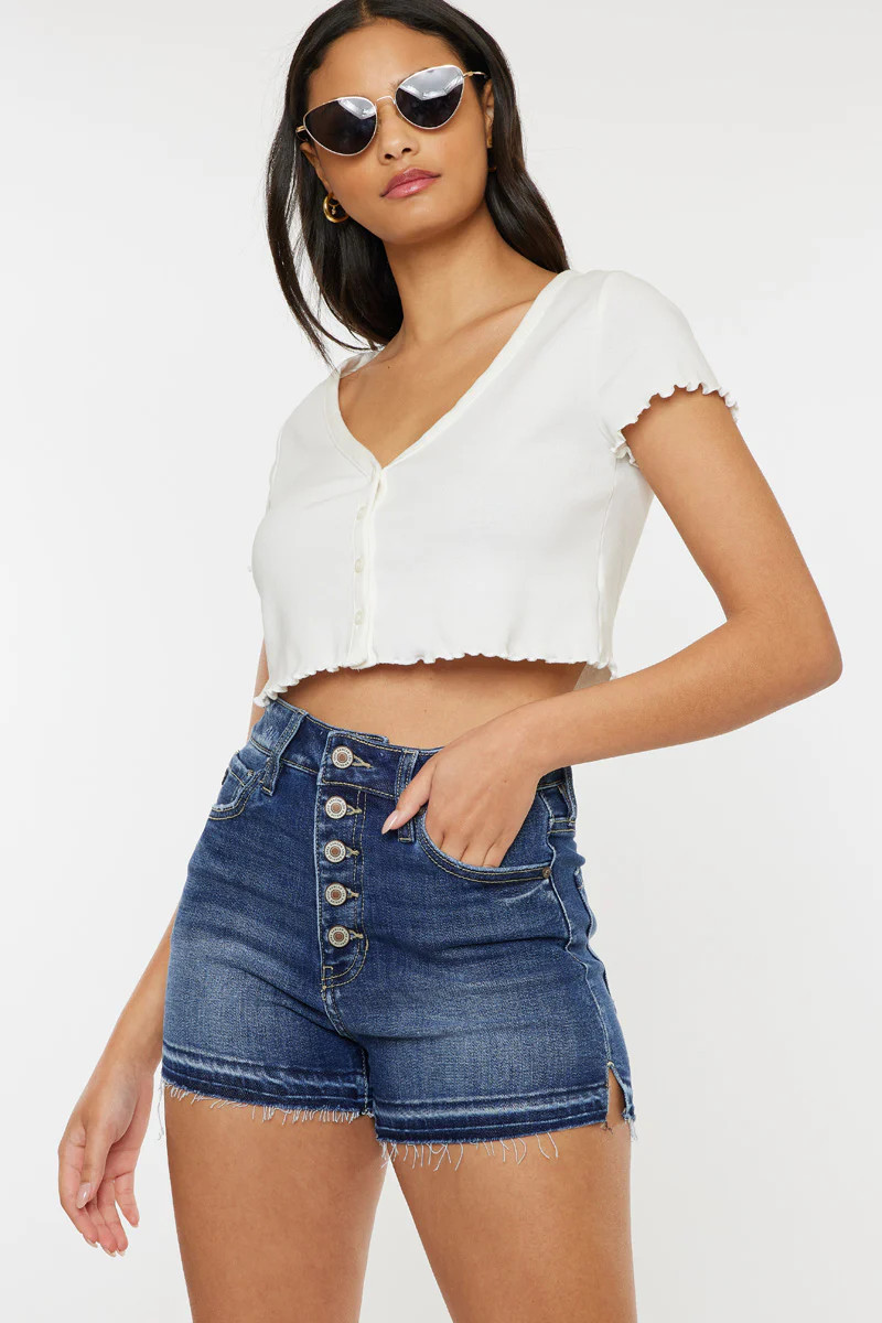 Roxie Ultra High Rise Shorts | Kancan USA