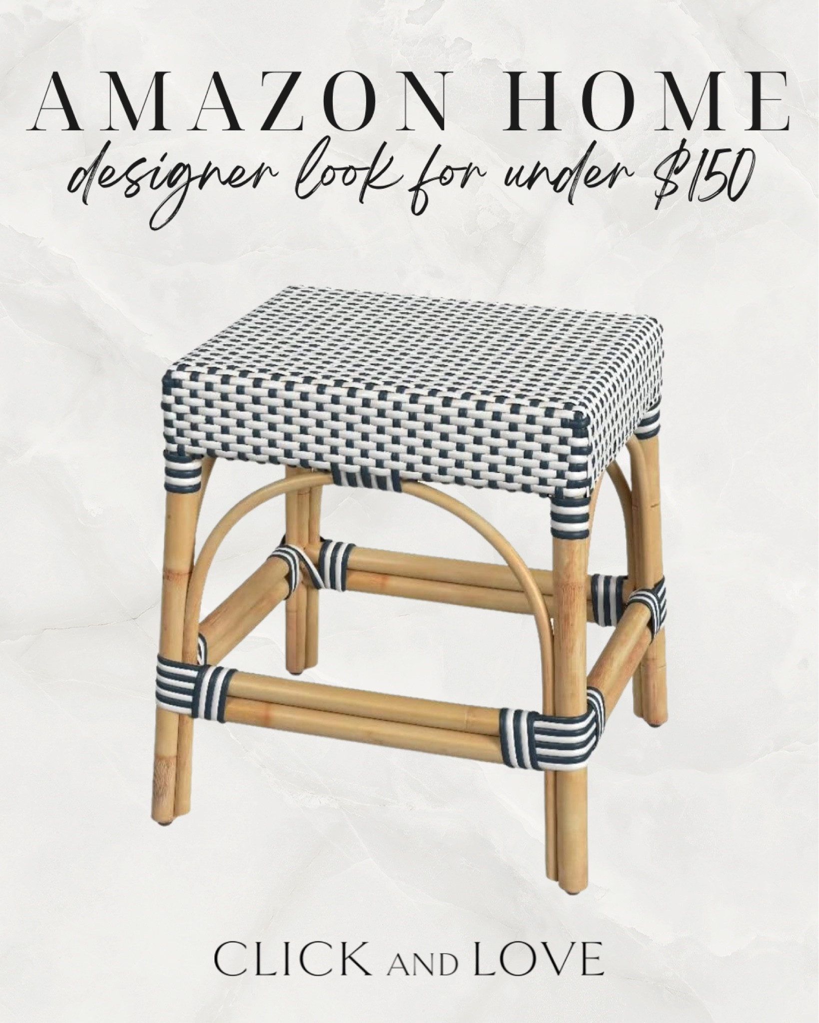 Look for less ottoman! Love this for a coastal space! 

Coastal home decor, neutral home decor, transitional home decor, modern style, bedroom, living room, dining room, seating area, guest room, budget friendly home decor, Interior design, look for less, designer inspired, Amazon, Amazon home, Amazon must haves, Amazon finds, Amazon home decor, Amazon furniture #amazon #amazonhome

#LTKunder100 #LTKstyletip #LTKhome