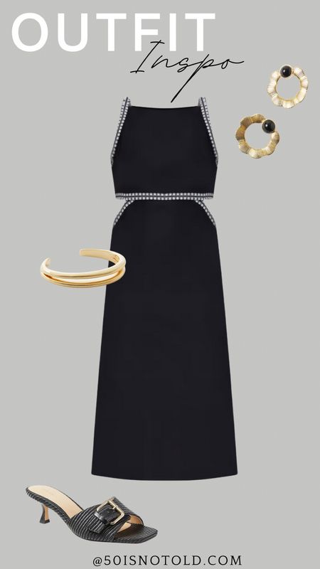 Outfit idea | wedding guest | women over 40 | black dress 

#LTKWedding #LTKShoeCrush #LTKStyleTip