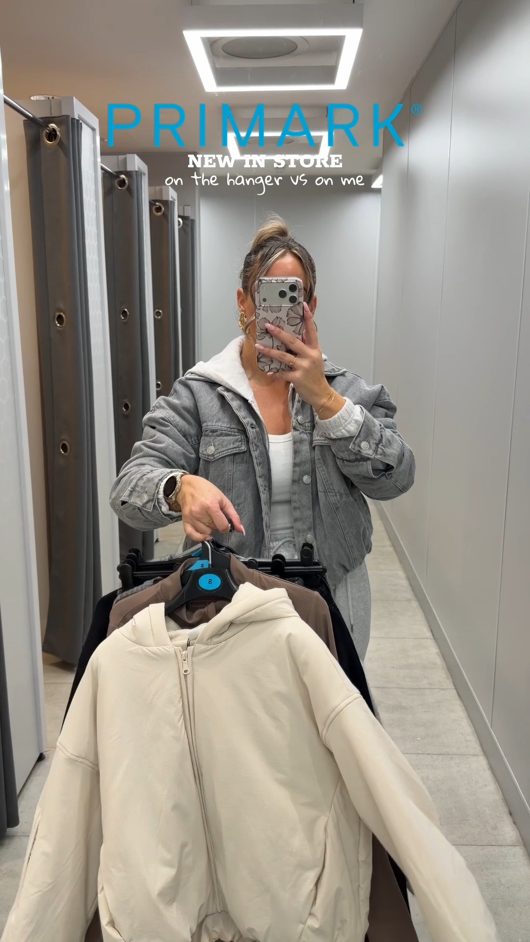 Primark on the hanger vs on me 💕

I’m a uk size 10, 5ft4 and I’m wearing the following sizes;
Brown joggers - size small 
Brown gym top - size medium
Brown active jacket - size small
Cream coat - size small
Blue tie waist Jeans  - size small
Black cardigan - size small
Black jeans - size 10
Grey chenille jumper - size small
Grey stripe trousers - size small  
Grey joggers - size small 
Brown shrug - size medium
Grey knit - size smalll

Primark haul, Primark jeans, denim, jumpers, tie waist jeans, gym set, athleisure, joggers, coat

#LTKfitness #LTKwinter #LTKuk