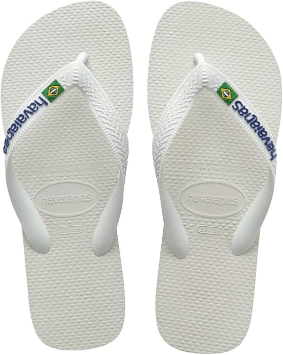 Havaianas Men's Brazil Logo Flip Flop Sandal | Amazon (US)