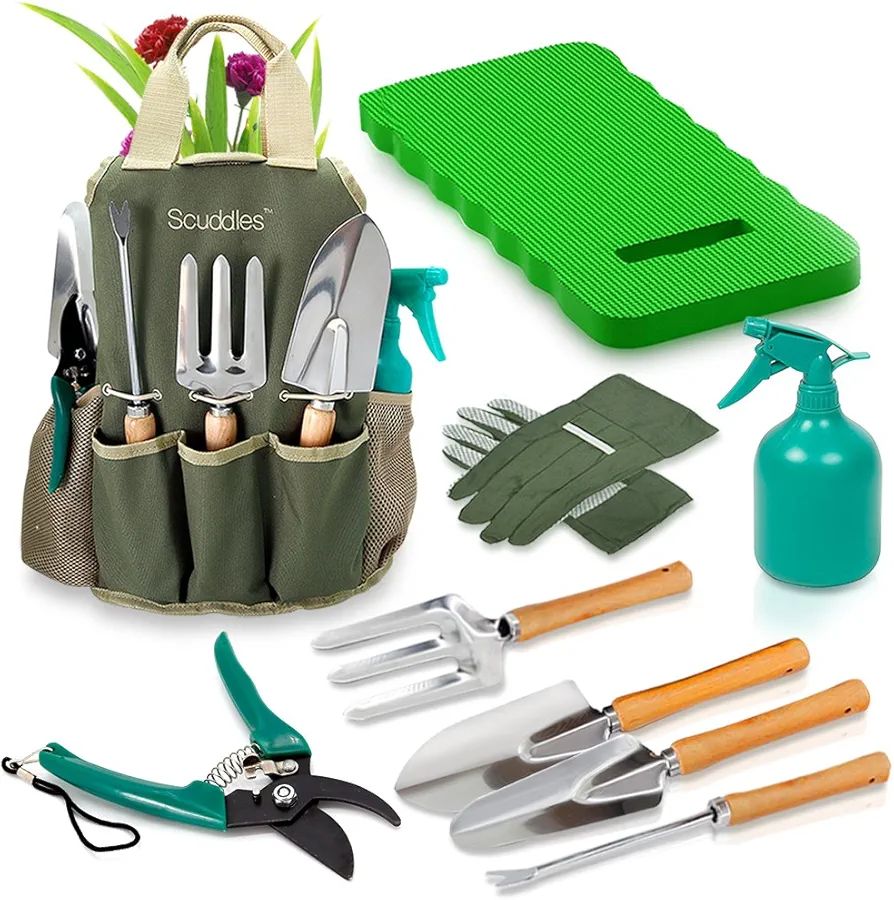 Gardening Tools for Women Stainless Steel Gardening Tools - Gardening Kit Garden Tools for Women ... | Amazon (US)