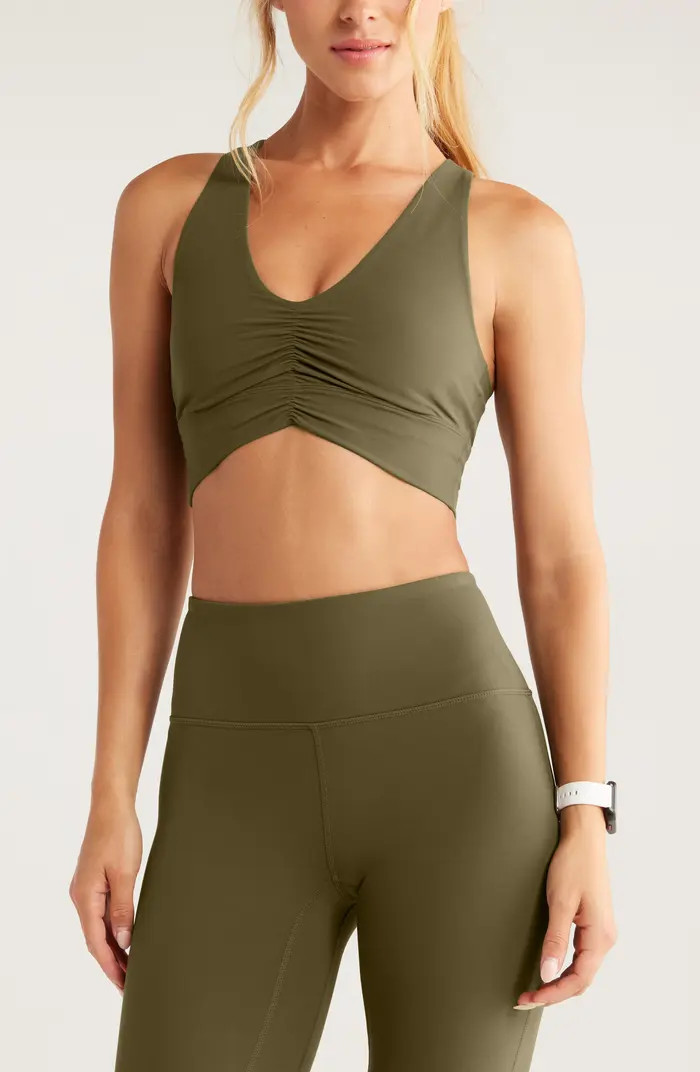 Studio Luxe Ballet Longline Sports Bra | Nordstrom