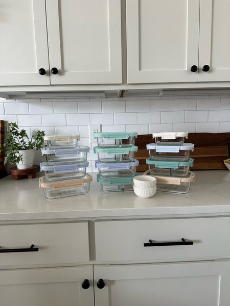 Switching out our plastic food storage containers for these glass ones was the best decision!

#LTKfindsunder50 #LTKhome #LTKstyletip