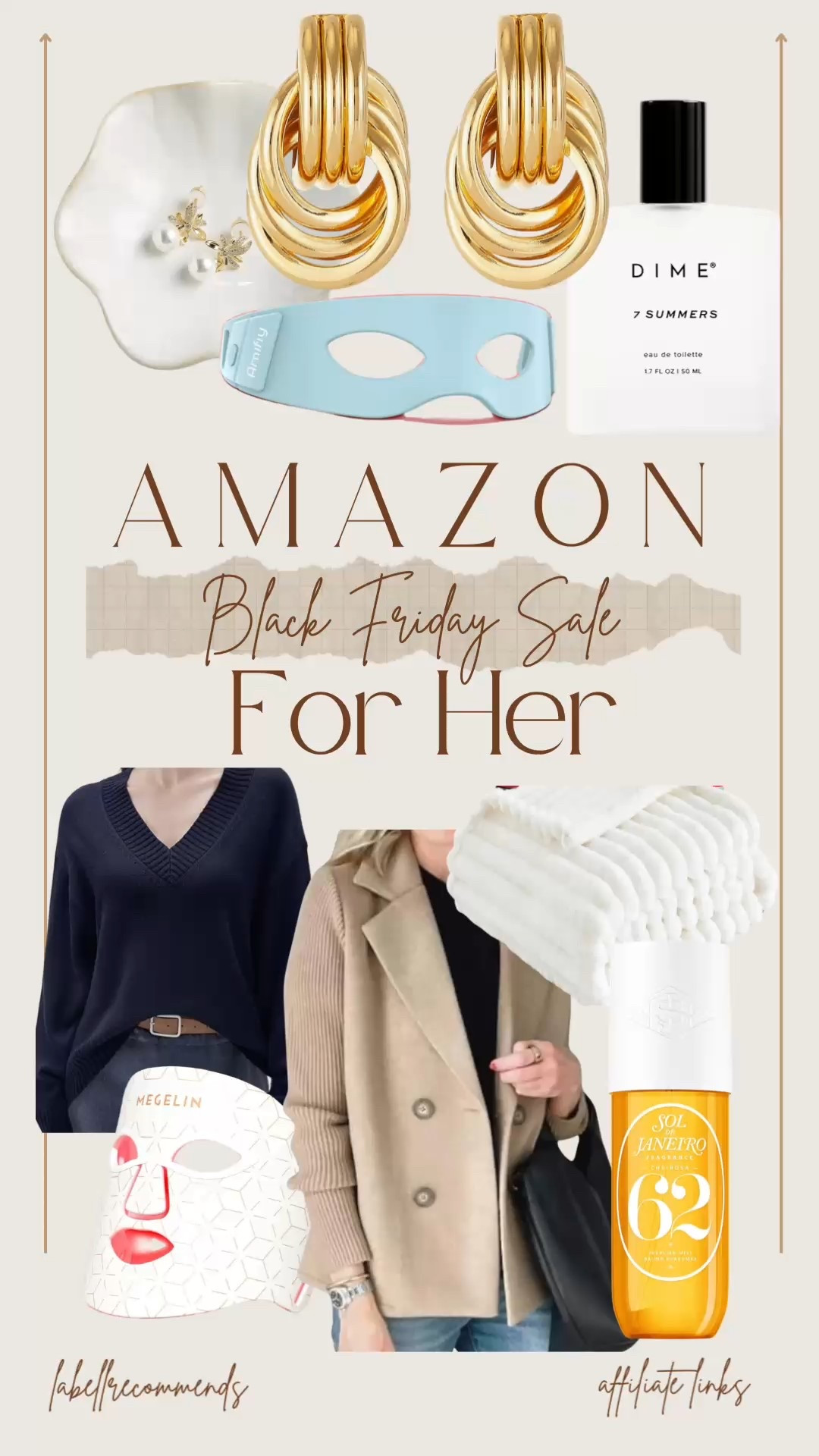 Amazon Black Friday deals! On sale and perfect gifts for sisters, mom, and friends. 

#amazonblackfriday #blackfridaysales #amazonfashion #giftsforher

Cashmere sweaters under $50, skin care masks, red light masks, perfume on salee

#LTKSaleAlert #LTKGiftGuide #LTKCyberWeek