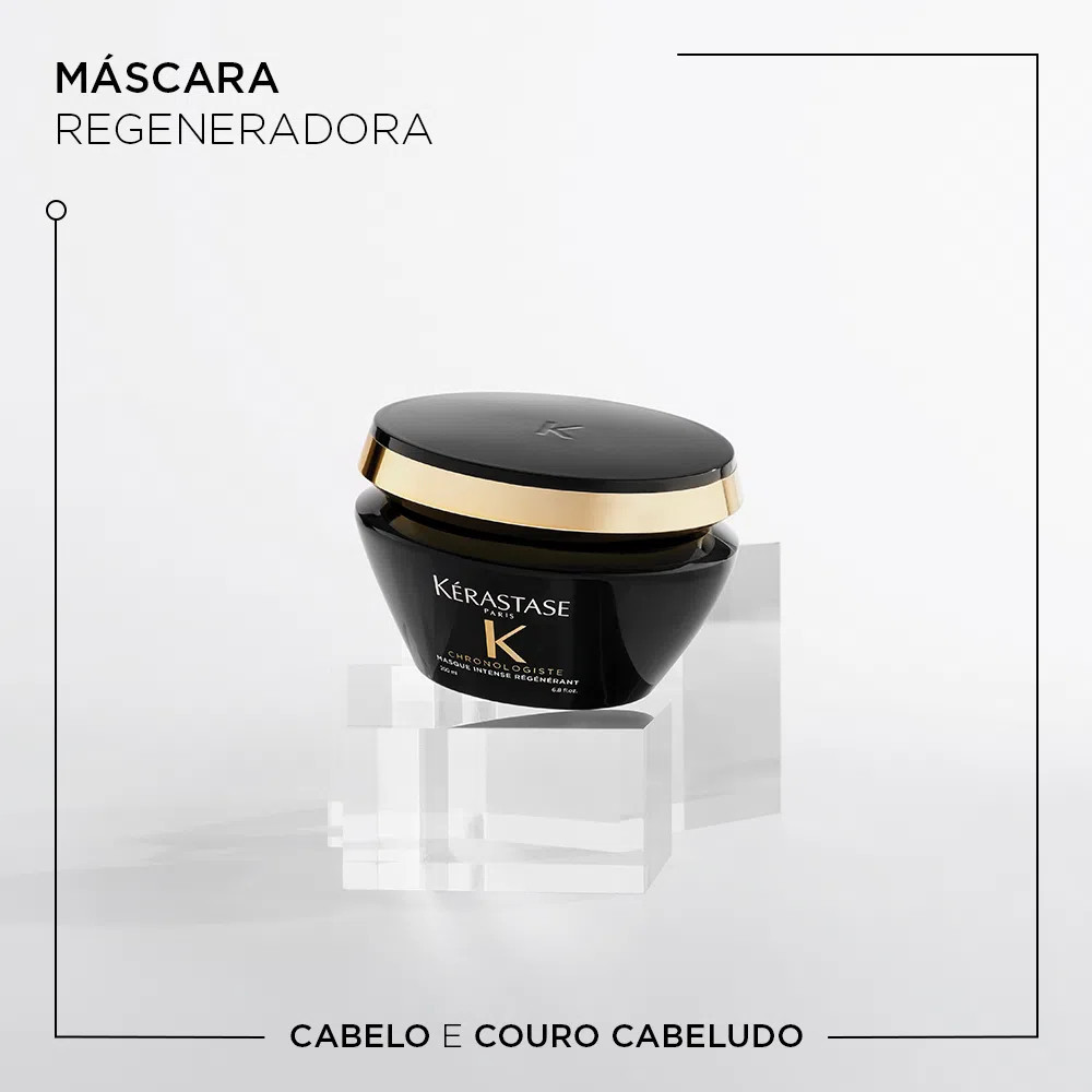 Máscara de Hidratação Kérastase Chronologiste Intense Régénérant 200 ml | Amobeleza (BR)