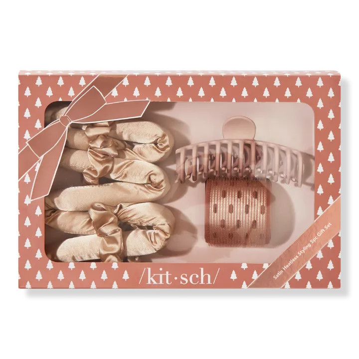 Holiday Satin 5 Piece Heatless Styling Gift Set | Ulta