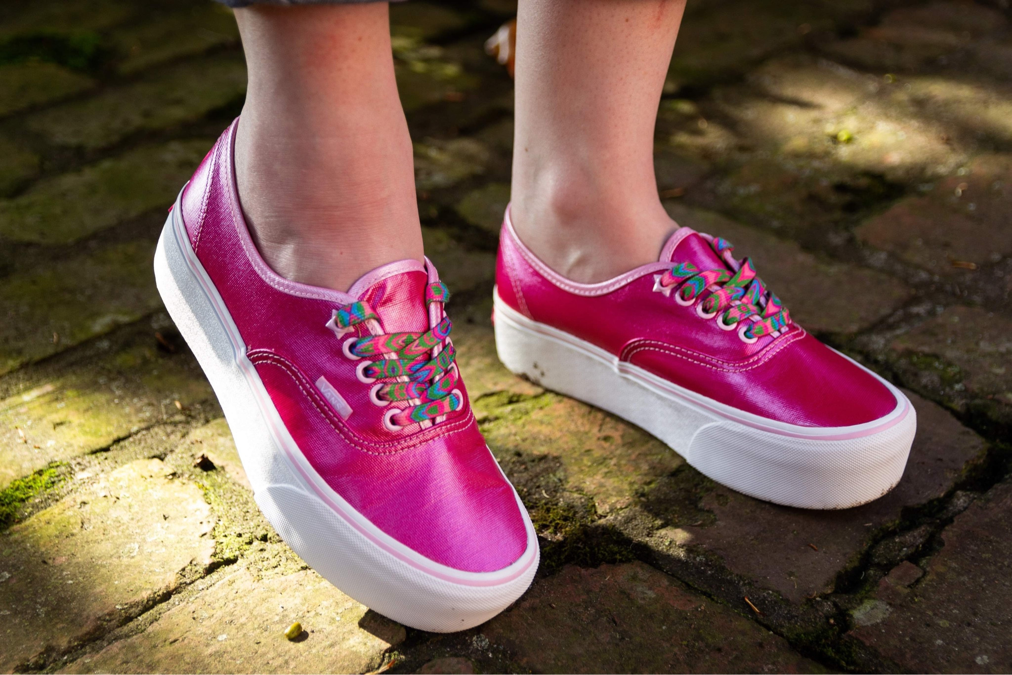 ⚡️ neon barbie ⚡️ i’ll never get over how amazing these neon pink vans x barbie platforms are 😍 i took a close up beauty shot to show one of the lace options! they come with 3 choices 🤗

#LTKstyletip #LTKSeasonal #LTKshoecrush