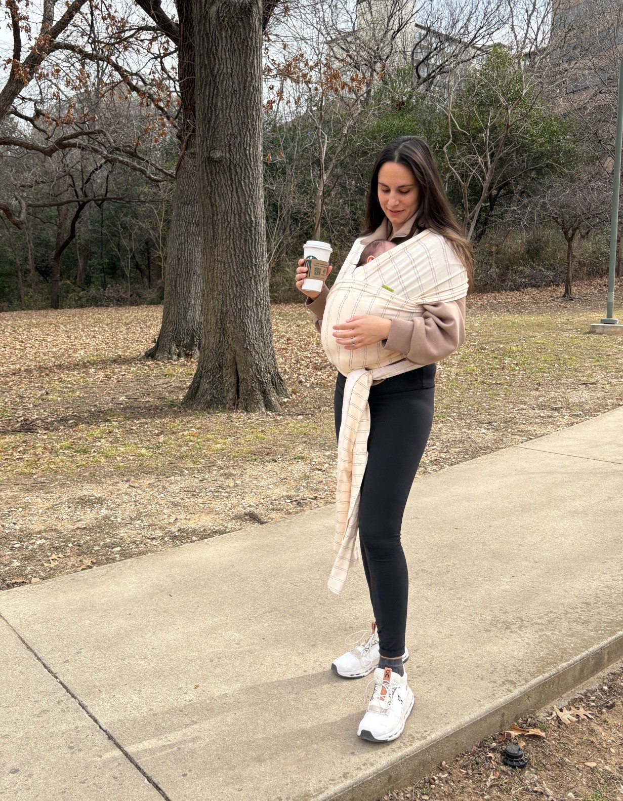 Perfect day for a Monday Stroll with the baby! Love this quarter zip from Old Navy! The perfect look alike of the Varley quarter zip. Outfit details below! 👇🏼 

Pullover: medium // Leggings: 4 // Sneakers: 8


#LTKmomlife #LTKBaby #LTKActive