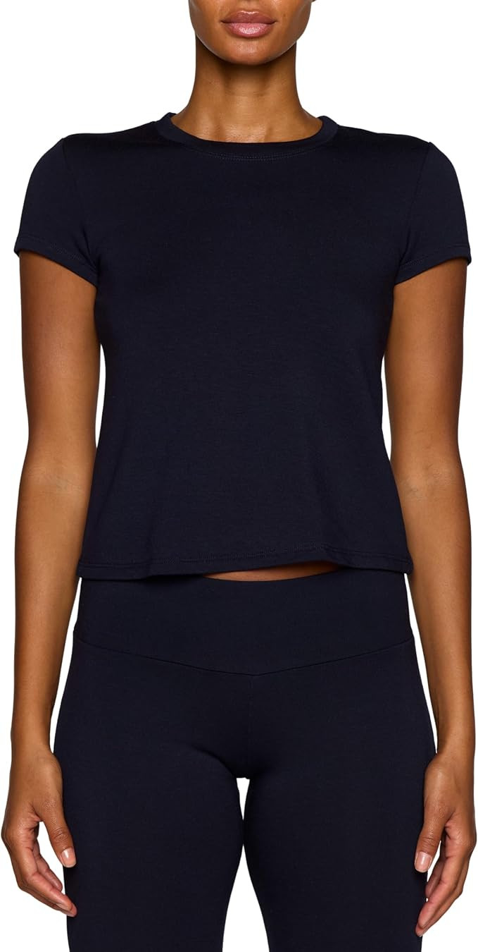Bleusalt The Perfect T | Women's Short Sleeve Crewneck T-Shirt | Soft Slim Fit Everyday Essential... | Amazon (US)