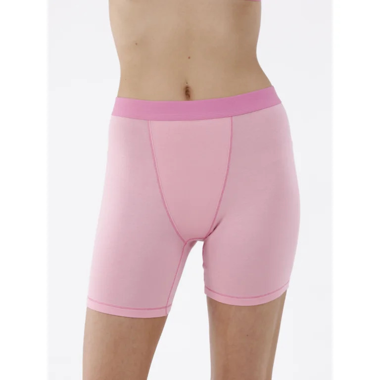 No Boundaries Women's Cotton Ribbed Boxer Short, Sizes XS - 3XL - Walmart.com | Walmart (US)
