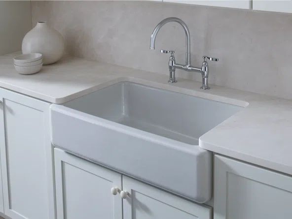 Kohler Whitehaven® Self-Trimming 36" L x 22" W Farmhouse Kitchen Sink | Wayfair | Wayfair North America