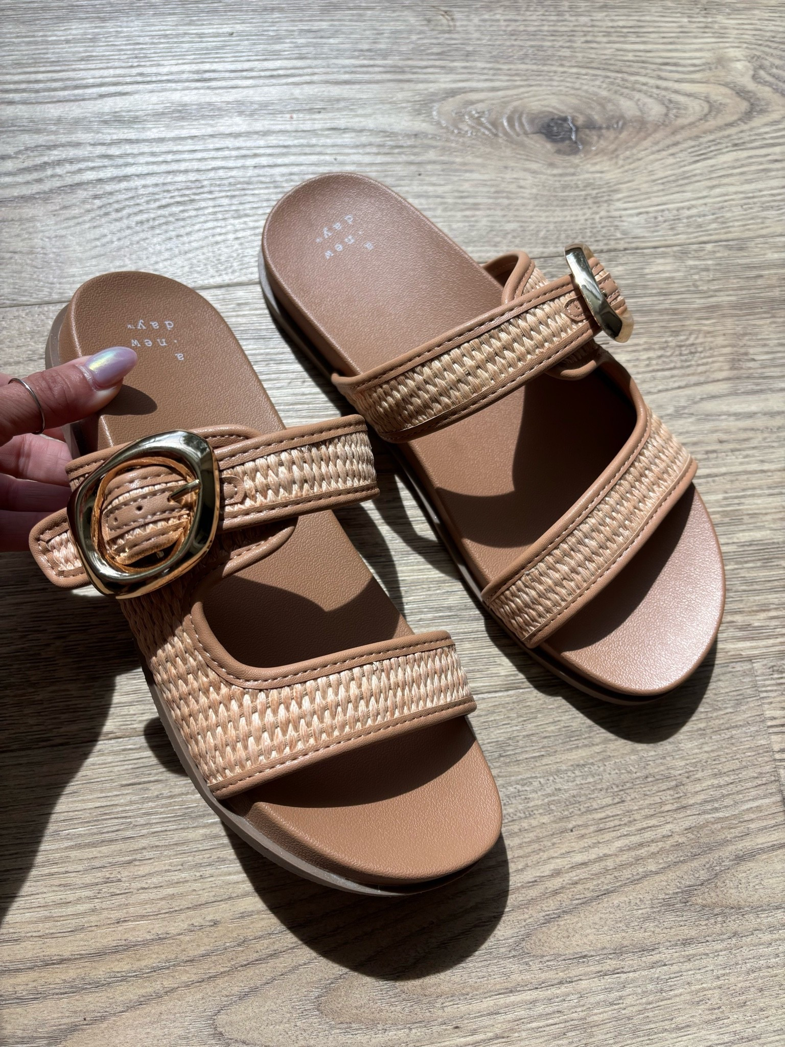 I love the gold hardware on these beige sandals! These shoes are so comfortable, can be worn with so many spring and summer outfits, and they’re on sale at @Target for 20% off!

#LTKSaleAlert #LTKootd #LTKdayinmylife