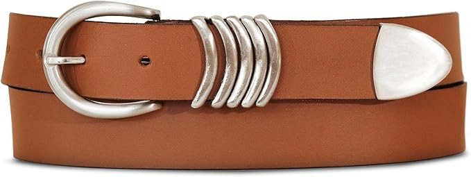 Lucky Brand Women's Fashion Leather Belt | Stylish | Trend | Classic | Modern | Jean | Pant | Ski... | Amazon (US)