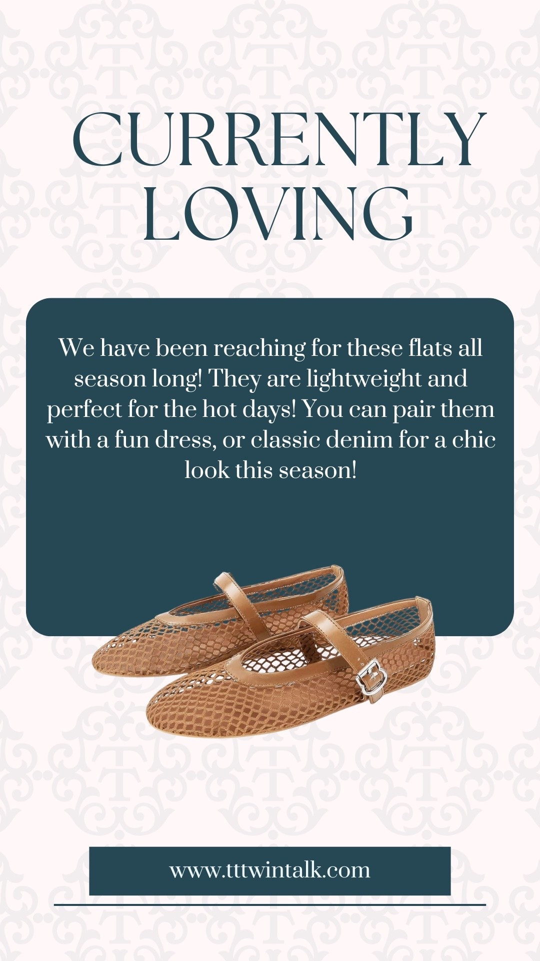 We have been reaching for these flats all season long! They are lightweight and perfect for the hot days! You can pair them with a fun dress, or classic denim for a chic look this season!

#LTKMidsize #LTKOver40 #LTKSeasonal