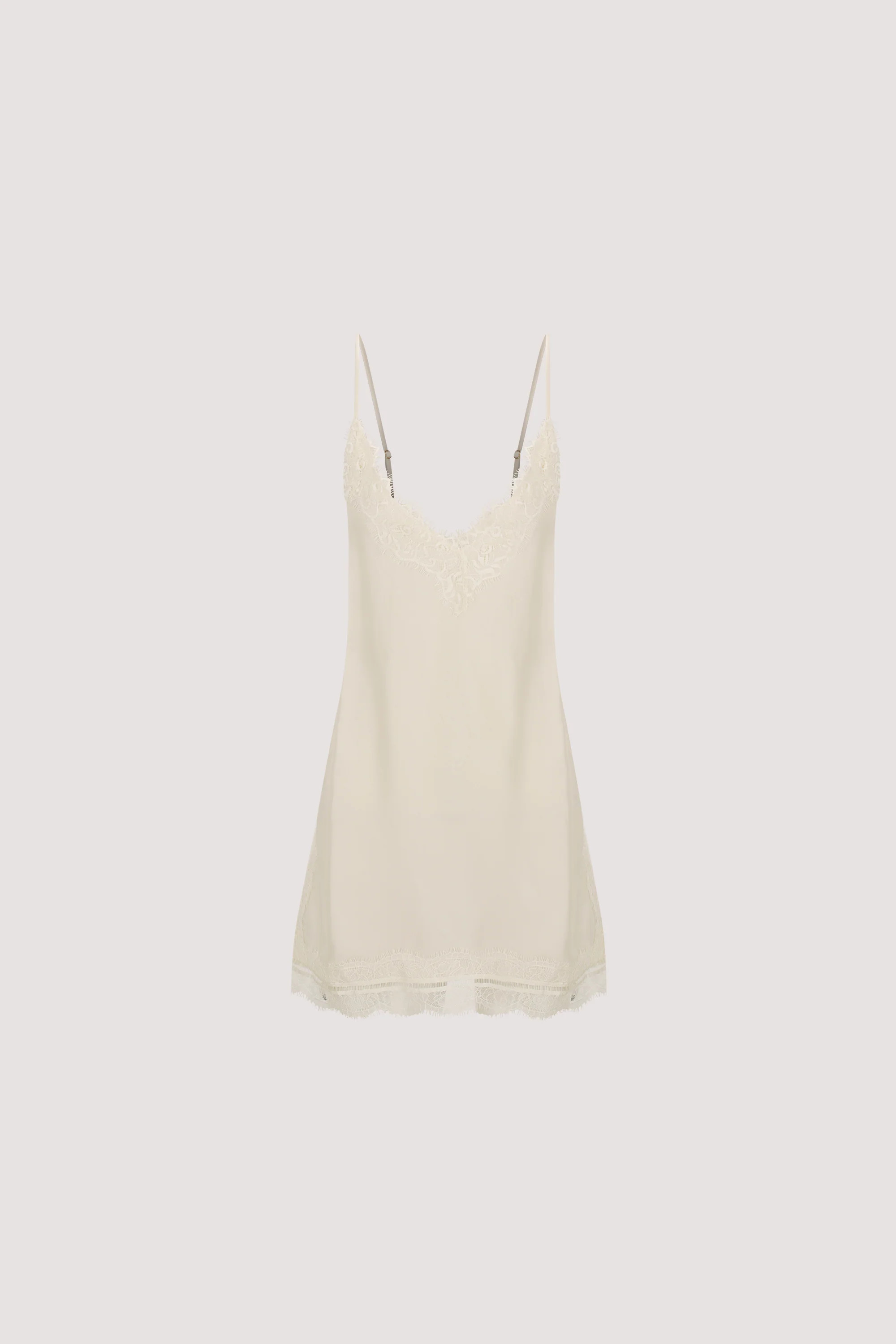 ANDREA SANDSTONE CUPRO LACE TOP | DISSH