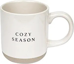 Sweet Water Decor Cozy Season Stoneware Coffee Mug | Fall and Winter Novelty Coffee Mugs | Microw... | Amazon (US)