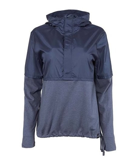 Midnight Navy Light Weight Wind Jacket - Women | Zulily