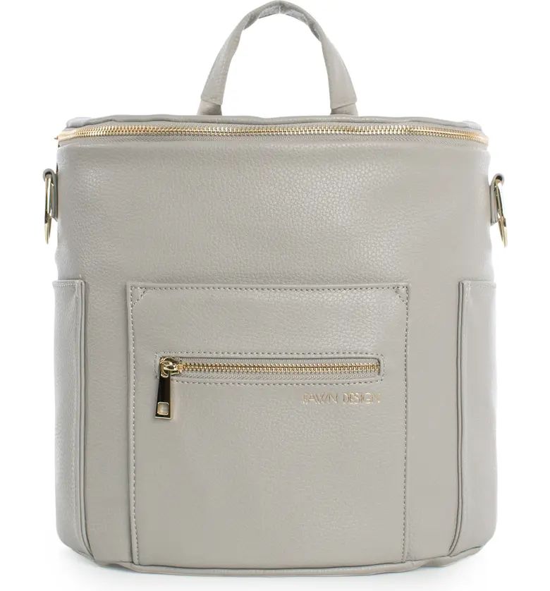 Fawn Design The Mini Convertible Water Resistant Faux Leather Diaper Bag | Nordstrom | Nordstrom