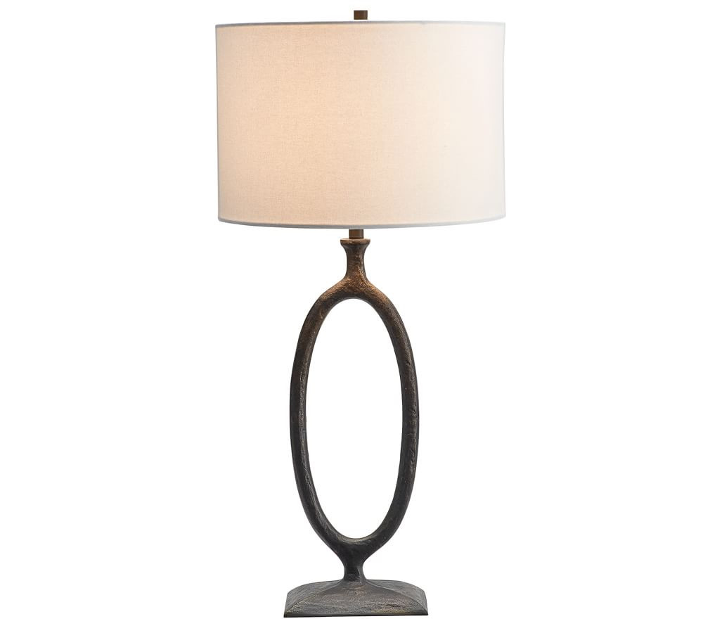 Easton Forged-Iron Table Lamp | Pottery Barn (US)
