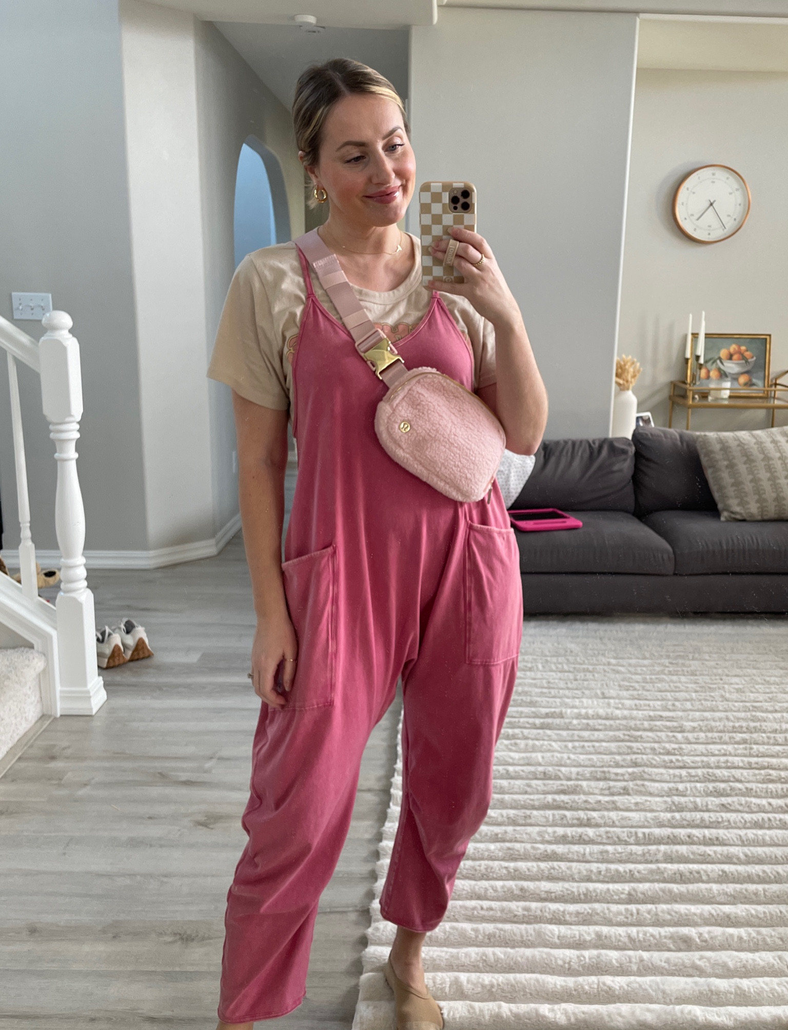 FP jumpsuit wearing xs 
Lululemon belt bag 


#LTKfindsunder100 #LTKstyletip