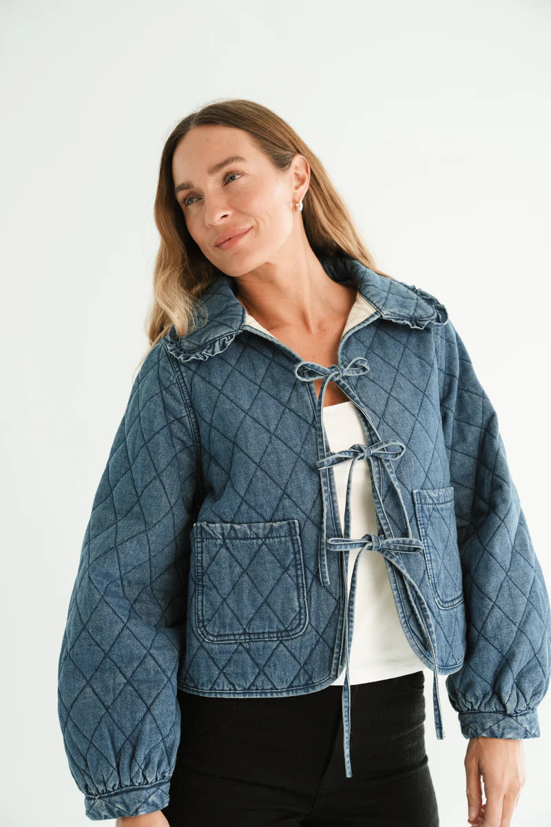 Casey Quilted Jacket | Carly Jean Los Angeles