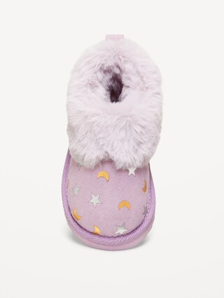 Faux-Suede Cuffed Booties for Toddler Girls | Old Navy (US)