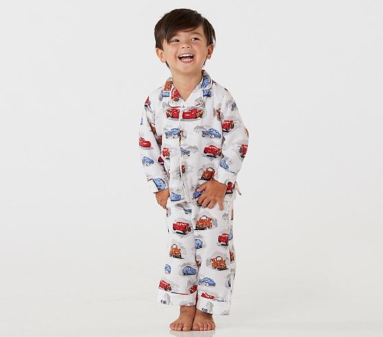 Disney Pixar Cars Flannel Pajamas | Pottery Barn Kids