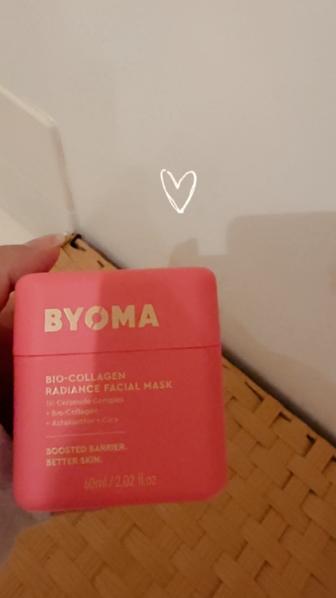 Trying to new Byoma collagen mask 

#LTKselfcare #LTKmomlife #LTKValentine