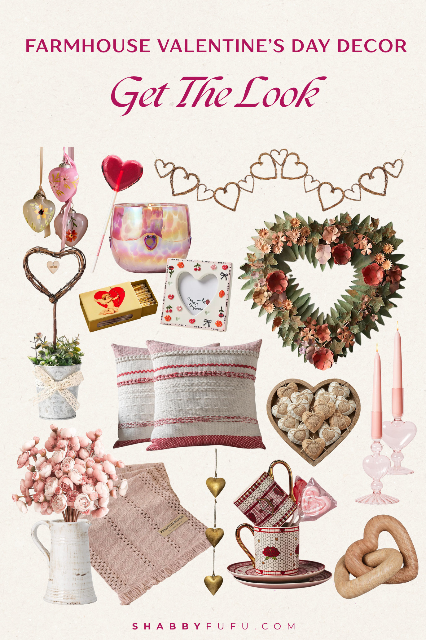 Soft pinks, cozy textures, and sweet little heart details—just enough Valentine charm to feel festive without taking over your home 🤍 

 

#LTKmomlife #LTKSeasonal #LTKHome