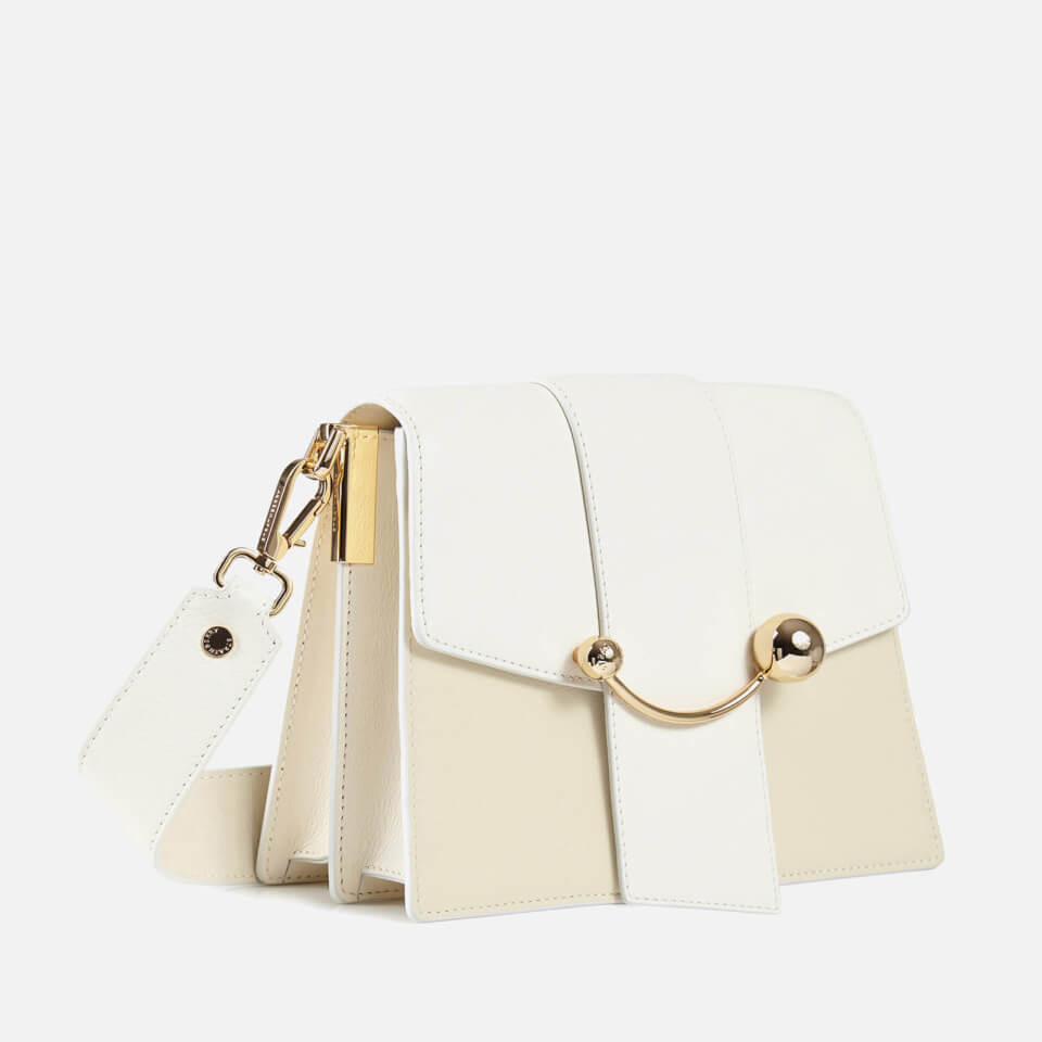 Strathberry Women's Box Crescent Shoulder Bag - Vanilla/Diamond | Mybag.com (Global) 