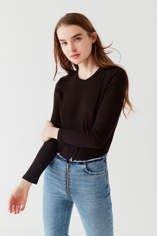 Truly Madly Deeply Fitted Long Sleeve Tee | Urban Outfitters US