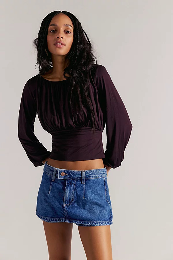 We The Free Gallivanting Peekaboo Skort | Free People (Global - UK&FR Excluded)