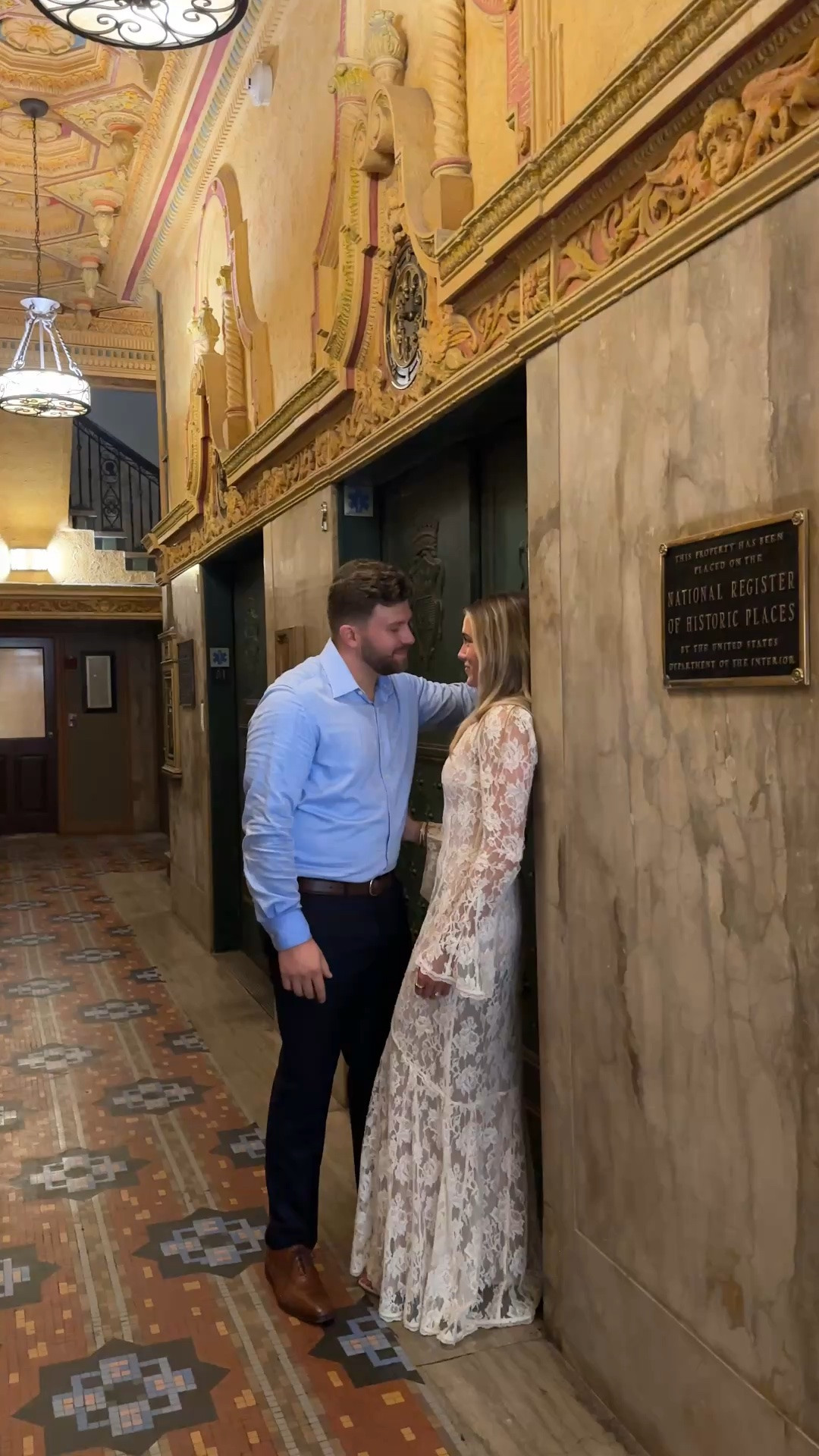The dress I wore for our engagement pictures and courthouse marriage! x REVOLVE Grace Gown in Ivory Stone Cold Fox size xs it has a detachable slip underneath I would size up if you’re in between sizes but the lace is stunning.

#LTKootd #LTKWedding #LTKdayinmylife