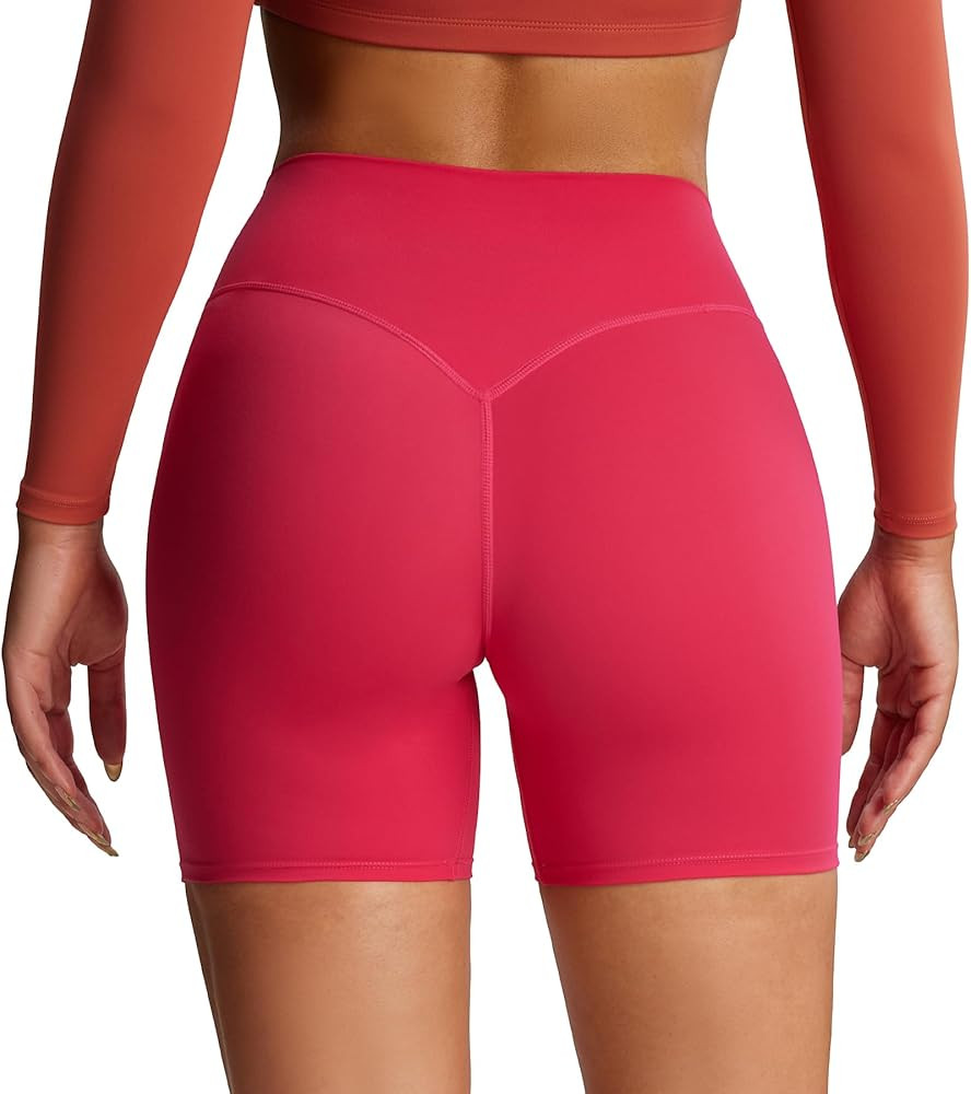 Aoxjox Metamorph Workout Biker Shorts for Women Tummy Control High Waisted Athletic Gym Running D... | Amazon (US)