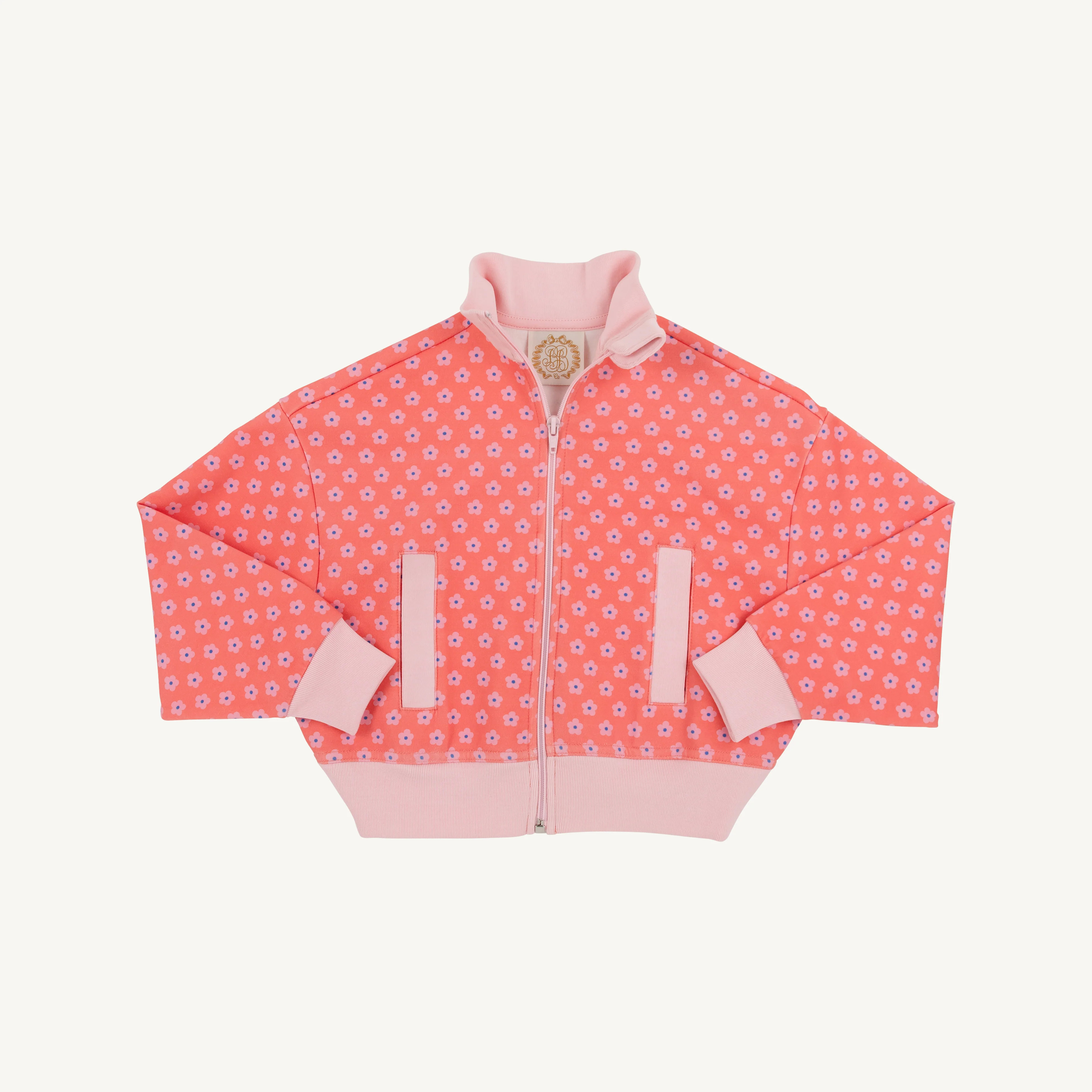 Prepletic™ Jules Jacket - Mill Street Manor Mini Floral with Sandpearl Pink | The Beaufort Bonnet Company