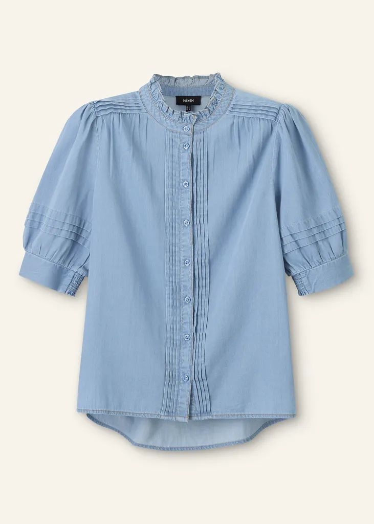 Chambray Blouse | ME+EM Global (Excluding US)