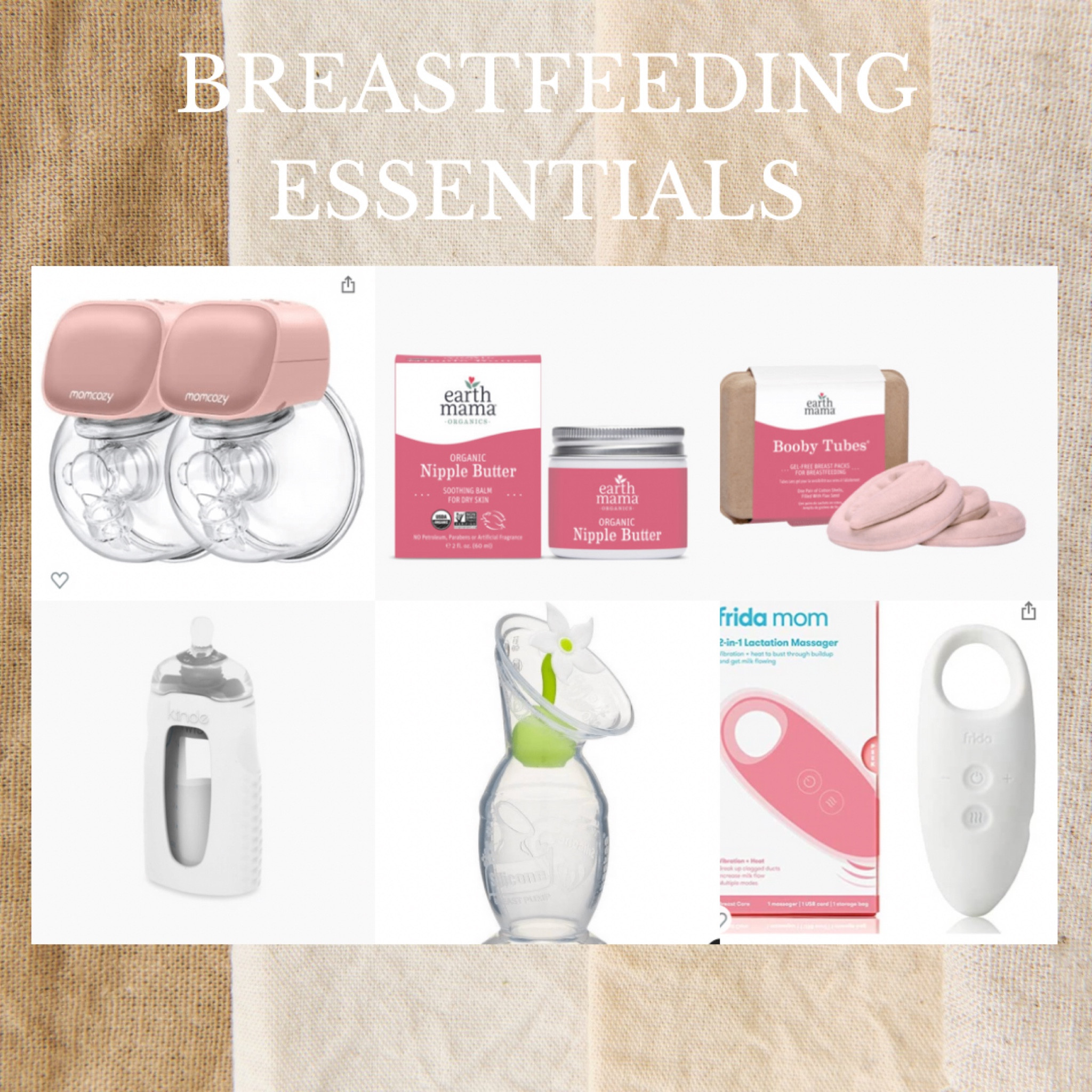Breastfeeding favorites 🍼