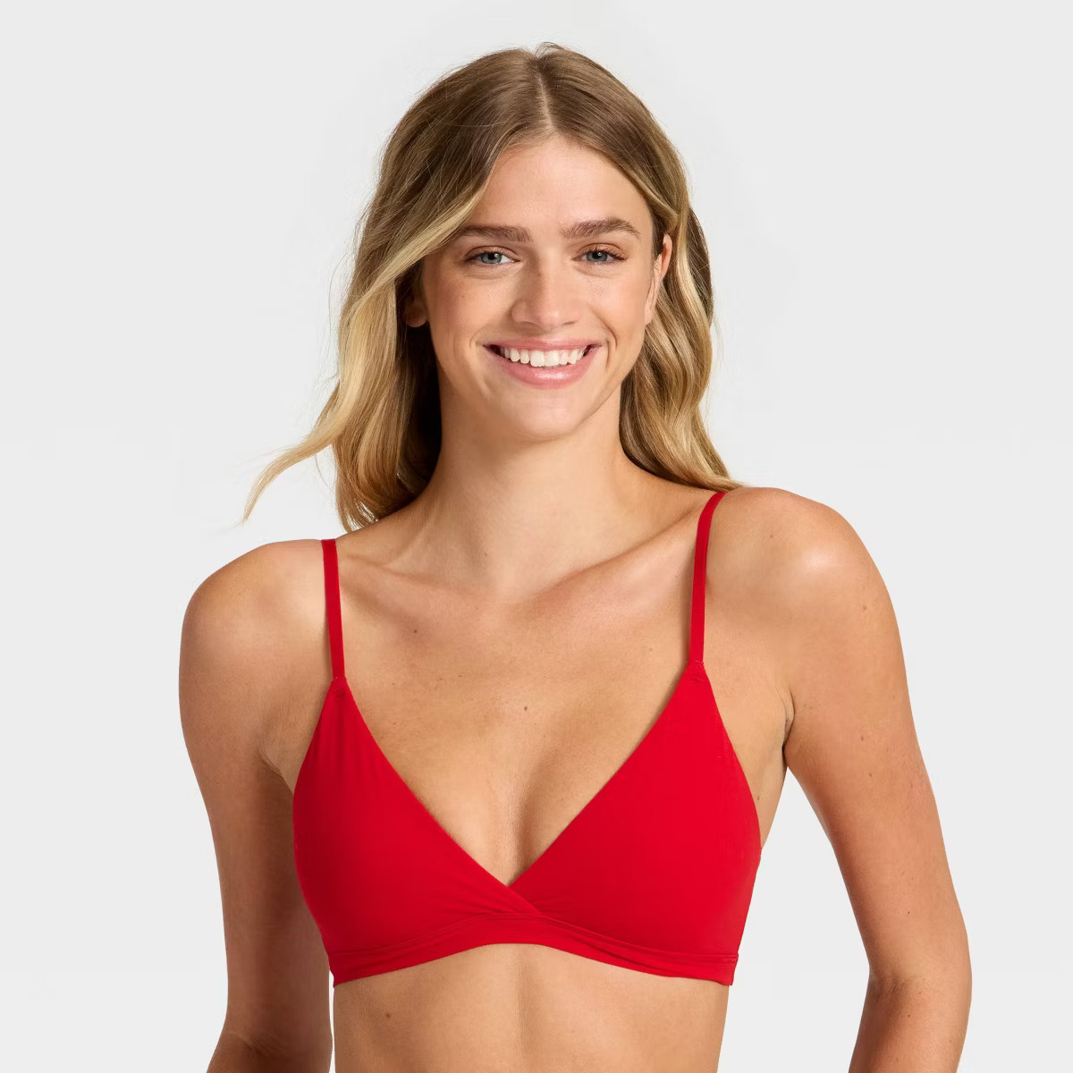 Women's Luxe Stretch Unlined Triangle Bralette - Auden™ | Target